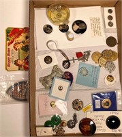 large buttons, jewelry & more