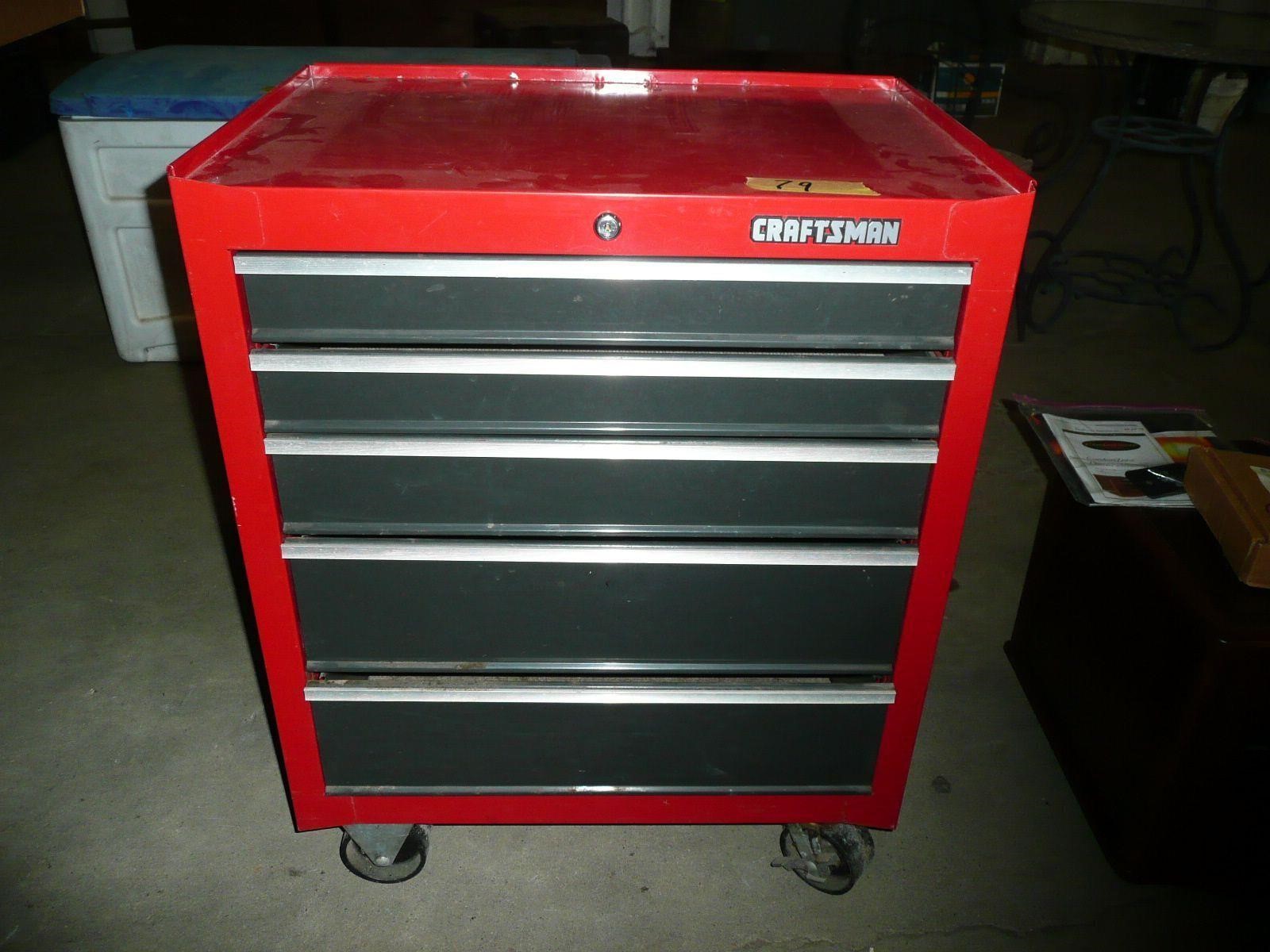 Craftsman Rolling Tool Cabinet, Clean