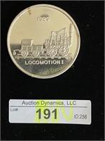 '1835 Locomotion I', 1oz Silver Round