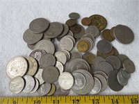 Lot: Foriegn Coins