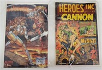 Vintage Heroes inc "Cannon" $0.15 Cent Comic & Mor