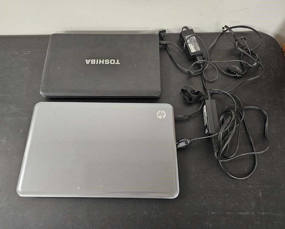 HP Laptop & Toshiba Laptop - Both Have Charges -