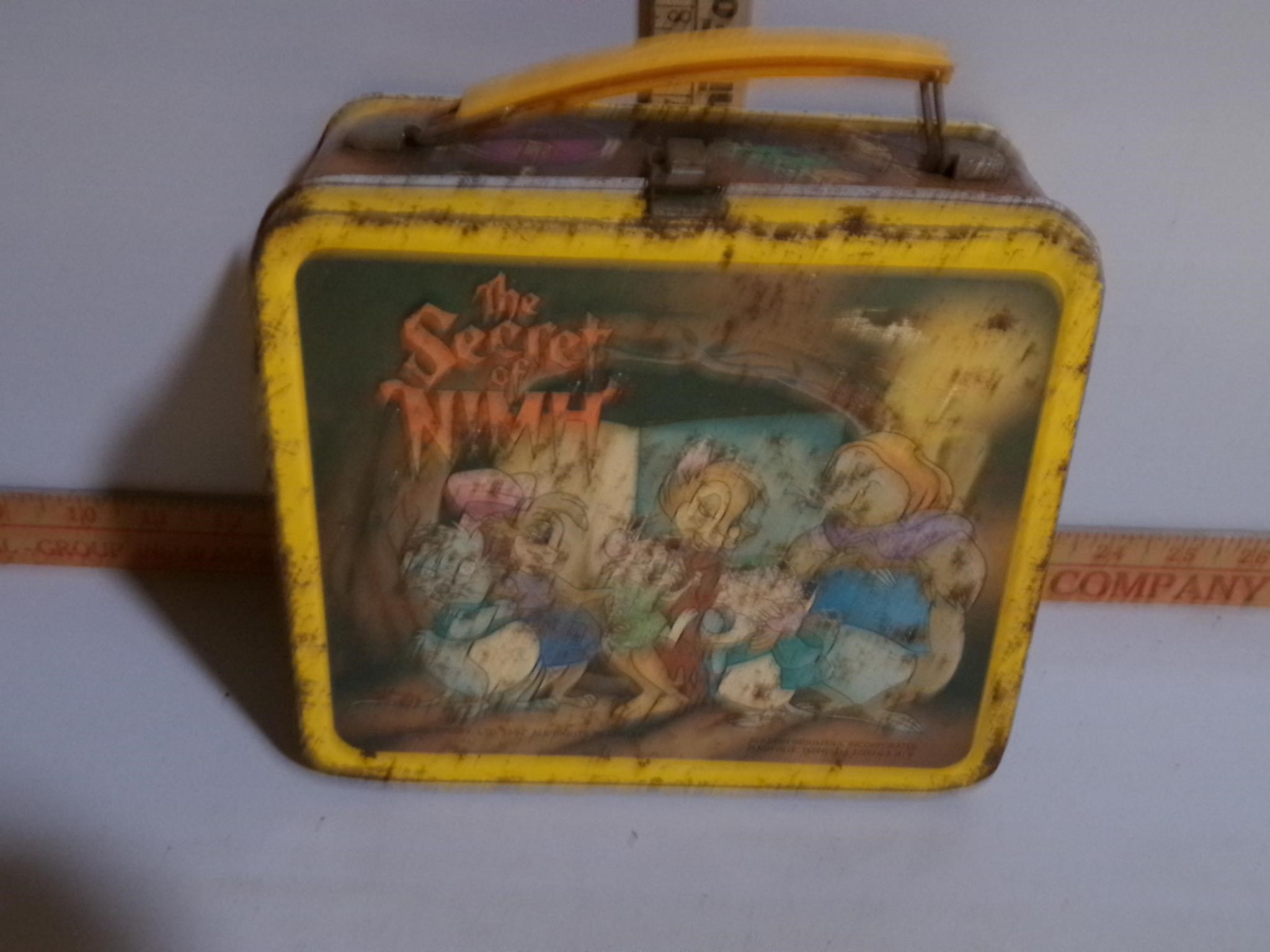 The Secret of Nimh Lunch Box w/ Thermos
