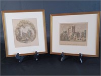 Two Historical Church prints