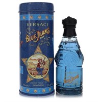 Versace Blue Jeans Men's 2.5 Oz Spray