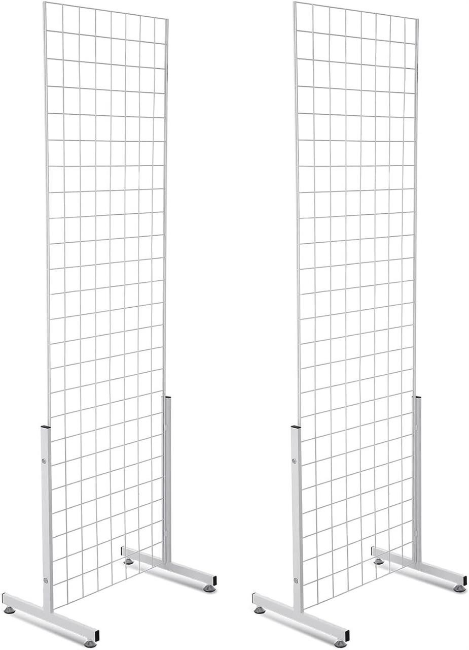 Zonon 2 x 6ft Standing Gridwall Panel Tower.