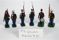 BRITAINS SET-1ST BN. GRENADIERS NETHERLANDS .