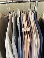 14 pcs Men's Long Sleeve Dress Shirts