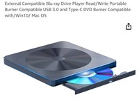 External Compatible Blu ray Drive Player