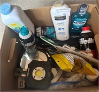 Box of Bath Items & Toiletries