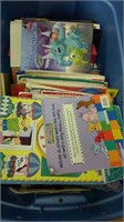 Lidded Tote of Kids Books