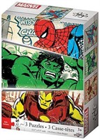 BNIB Marvel Puzzle 3 Pack