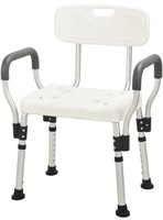 SHOWER AND TOILET CHAIR WITH REMOVABLE SEAT
