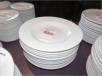 LOT, (11) 12" ROUND WHITE SALAD BOWLS