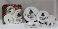 Village de Noel dinnerware "Christmas Pleasure"