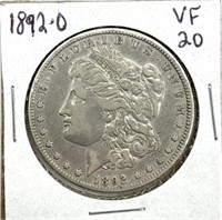 1892-O Morgan Dollar