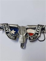 Don't Mess With Texas Belt Buckle