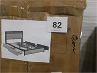 Queen bed w/storage