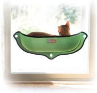 B3700  KH Pet Products Window Mounted Cat Bed Gr