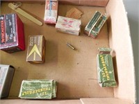 Vintage 22 cal. Ammo Boxes