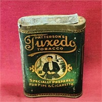 Patterson's Tuxedo Pipe Tobacco Tin