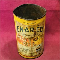 En-Ar-Co Motor Oil 1 Quart Can