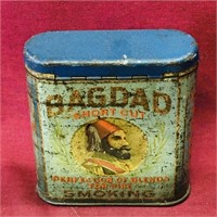 Bagdad Short Cut Pipe Tobacco Tin