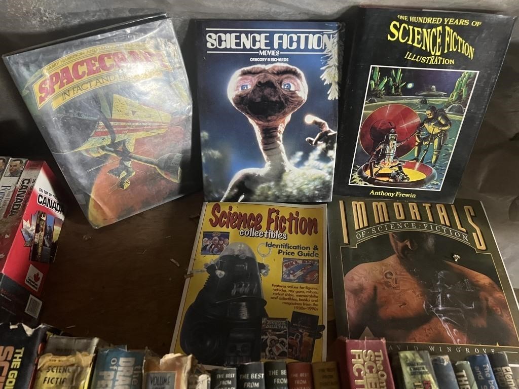 Five Vintage Science Fiction Books