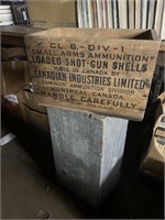 CIL Shotgun Shell Wooden Crate