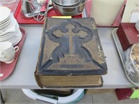 Large 1877 Holy Bible