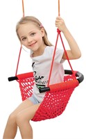 NEW $70 Kids Swing Seat Red