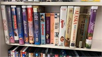 Lot of VHS, Disney and More