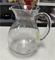 Bubble Glass Water Pitcher