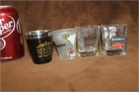 SET OF FOUR SHOT GLASSES