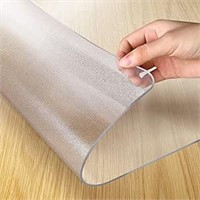 Vicwe 46x 60 Inch Clear Table Cover Protector,1.5