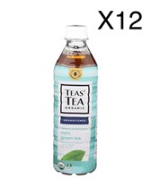 Pack of 12 Teas' Tea Unsweetened Mint Green Tea