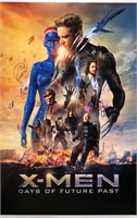 Xmen Days of  Future Past Poster Autograph