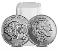 One Ounce - .999 Fine Silver Buffalo Coin