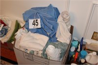 Box Lot of Towels