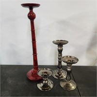 4 Candlestick Pedestals