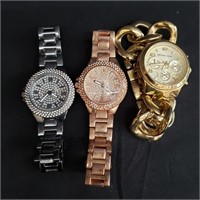 Group of wrist watches