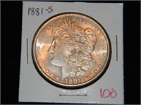 1881-S Morgan $1