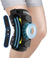 (Size: M) Fit Geno Hinged Knee Brace for Meniscus