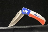Texas Flag Spring Assisted Pocket Knife