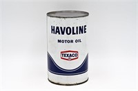 TEXACO HAVOLINE MOTOR OIL IMP QT CAN