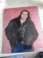 MEATLOAF AUTOGRAPHED 8 X 10 PHOTO WITH COA