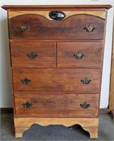 Solid Wood 4-Drawer Dresser