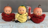 Fruit Head Dolls (1980's)