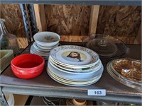 Plates, Bowls, Glass Dishes
