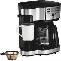 ULN - Hamilton 2-Way Coffee Maker 49980A